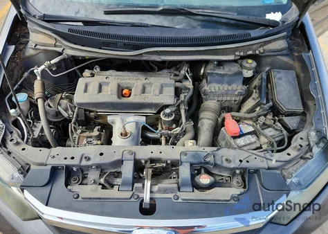 2012 Honda Civic Ex z USA, uszkodzony, nr VIN 2HGFB2F85CH603279